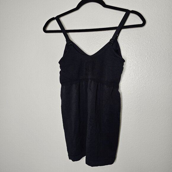 Kindred Bravely Size Large Black Simply Sublime Maternity Nursing Tank Top - Picture 7 of 8